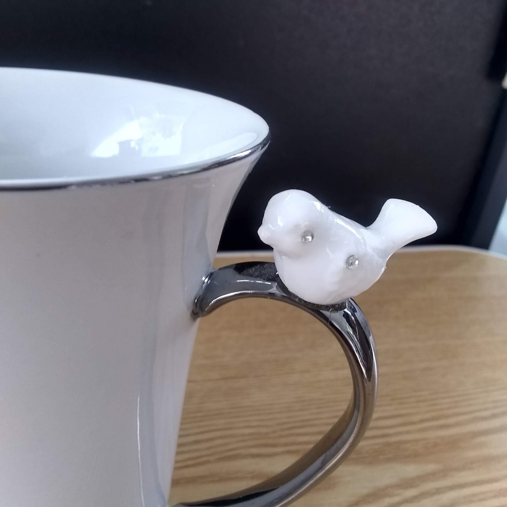 Turtle doves mug set